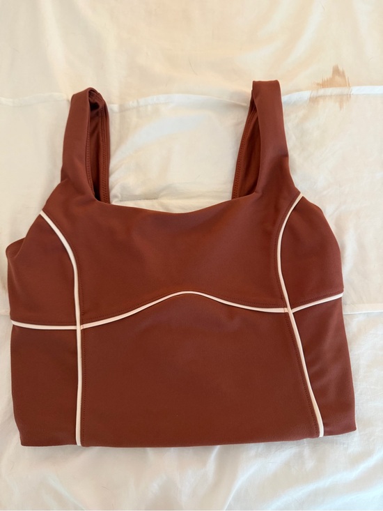 Abercrombie & Fitch Other - YPB > Abercrombie & Fitch Deep Maroon Lined Athletic Top w Cup Inserts